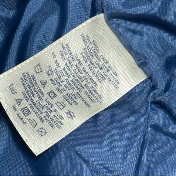 Land’s End Red Hooded Puffer Coat Girl or Boy Size Large 14-16 - Picture 9 of 9